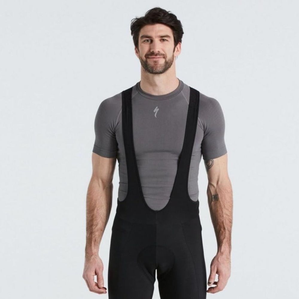 Bundle of 2 Specialized Seamless Baselayer SS Men Cycling Biking Shirts L/XL